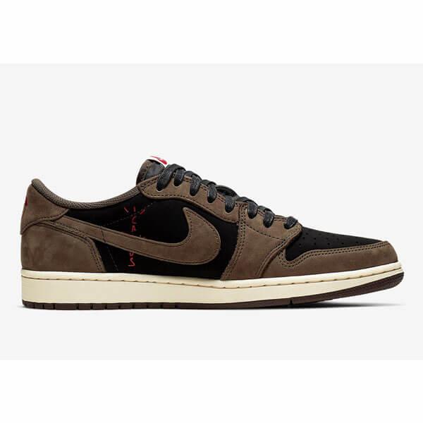 ナイキ エアージョーダン スニーカー コピー Travis Scott x  Air Jordan 1 Retro Low OG SP AW 19 2019 MochaCQ4277001